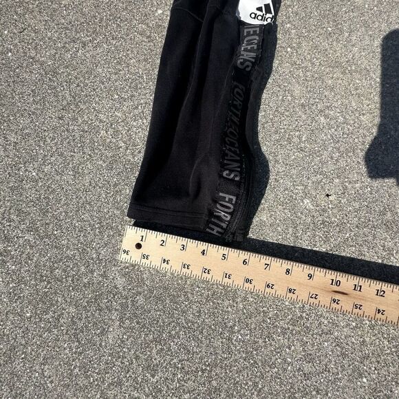 Adidas Miami Hurricanes Sweatpants Mens Medium (29x28) Black Activewear Pants - Picture 5 of 9